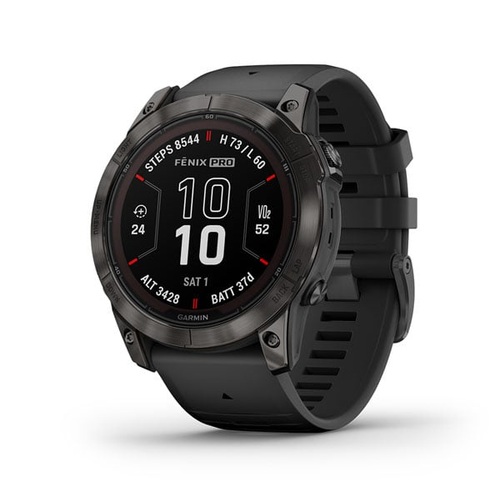 fēnix 7X Pro – Sapphire Solar Edition, Carbon Gray - 51mm
