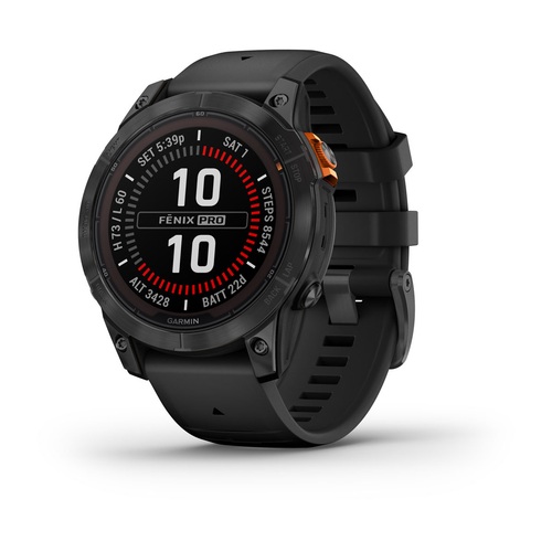 fēnix 7 Pro Solar, Slate Gray / Black