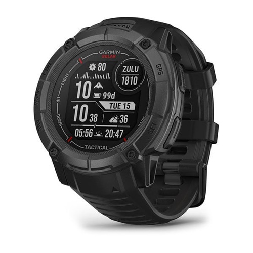 Garmin Instinct 2X Solar - Tactical Edition, Tactical Edition - Black - 50mm