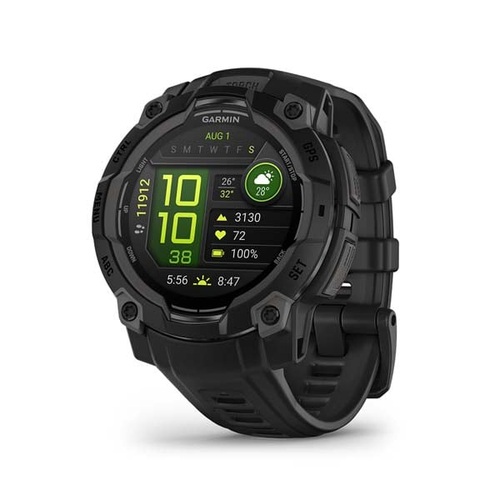 Garmin Instinct 3 – 45 mm, AMOLED, Black with Black Band