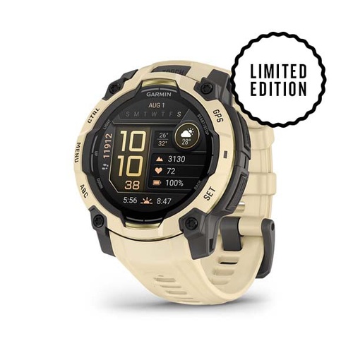 Instinct 3 – 45 mm, AMOLED, Citrine with Citrine Band