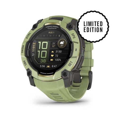 Instinct 3 – 50 mm, AMOLED, Fern Green with Fern Green Band