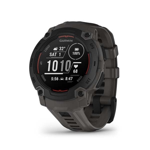 Instinct E – 45mm, Black with Charcoal Band